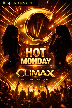 Ma 09/03 HOT MONDAY !! 11.30u tot 17.30u 
