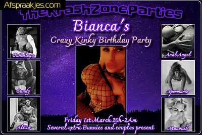Vrijdag 1 Maart - Bianca's Birthday Party !