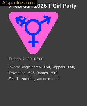 Van avond travestieten avond 