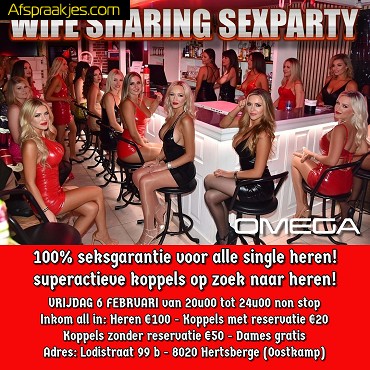 100% SEKSGARANTIE OP VRIJDAGAVOND VOOR SINGLE HEREN