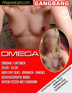 70 - ANNEKE'S GANGBANG OP DINSDAGAVOND 1 OKT VANAF 20u