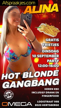 80 - AMATEUR GANGBANG MET  O.A. DE BLOEDMOOIE ALINA OP DI 10 OKT