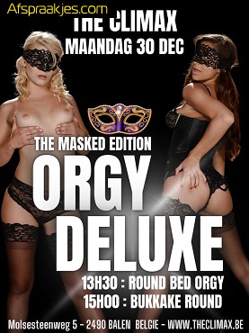 MA 30/12 * ORGY DELUXE* !!11.30U TOT 17.30U