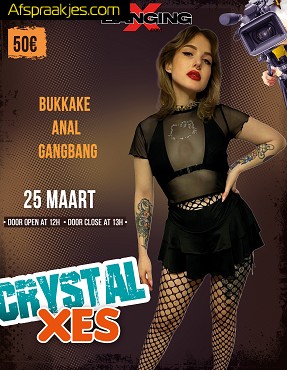 CRYSTAL XES - FANBANG - BUKKAKE - ANAL - BARE 50 - 25 MARCH