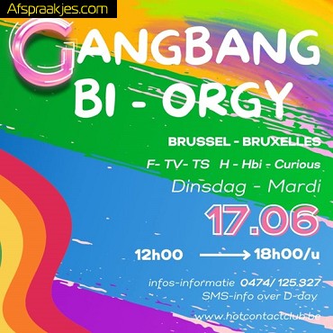 GANG BANG ORGY BRUSSEL