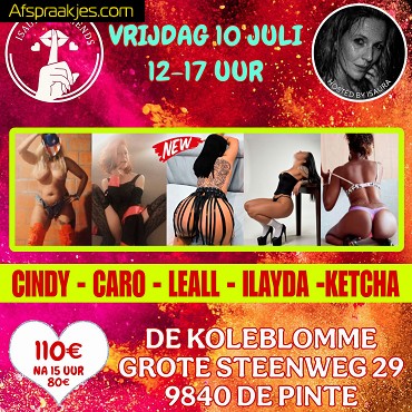 Vrijdag 10 Juli / De Pinte / 12 tot 17 uur
