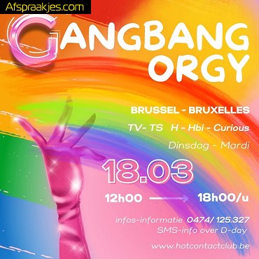 Gang Bang Orgie Tv,Bisex & Curious DEZE DINSDAG ...CE MARDI 