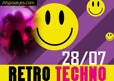 ACANTHUS MAANDAG 28 JULI... RETRO TECHNO SEX PARTY... MET MASSAGE...