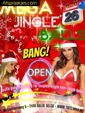 DO 26/12 * MEGA JINGLE BALLS * !! 11.30u tot 17.30u