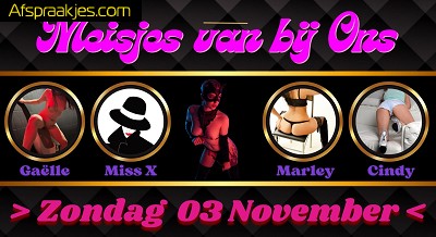 Zondag 03 November (15u - 20u)