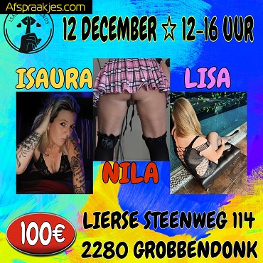 Donderdag 12 december / Grobbendonk / 12-16 uur