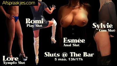 MORGEN 5/3 "Sluts AT The Bar" 13h/17h