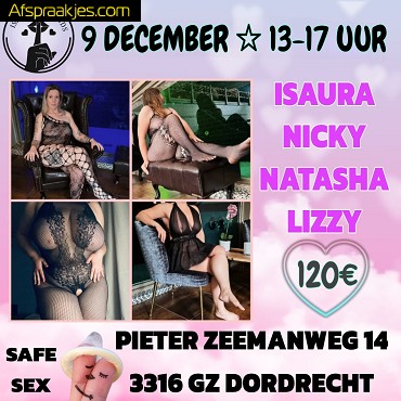 Maandag 9 december / Dordrecht / 12-16 uur