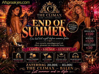 Zat 29/09 END OF SUMMER 