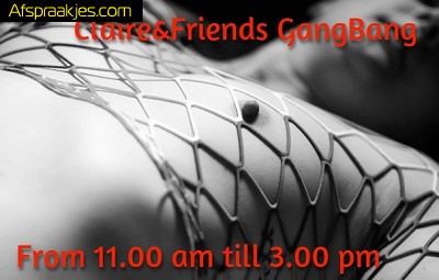Claire&Friends GangBang donderdagmiddag 13 juni! Met de super hete Sam!