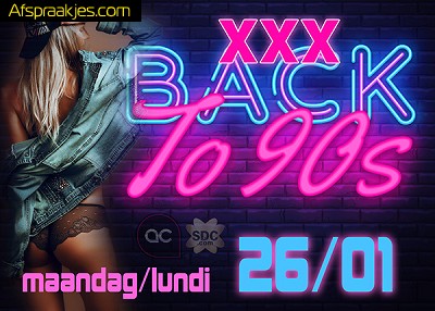 ACANTHUS MAANDAG 26 JANUARI... BACK TO THE 90'XXX