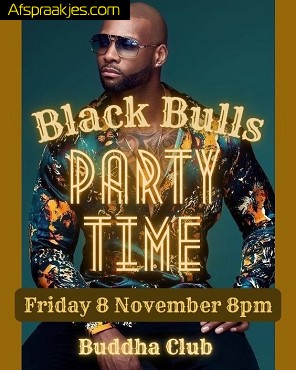 Black Bulls Party in Club Buddha op vrijdag 8 november