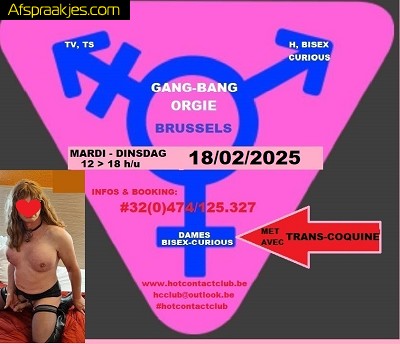 Gang Bang Orgie Tv,Bisex & Curious DEZE DINSDAG ...CE MARDI 