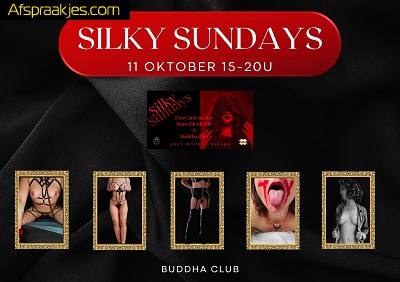 Silky Sundays Zondag 11 Oktober 15u Met alle geile Kinky sluts + veel koppels