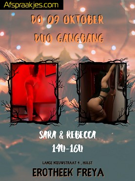 DO 09-10 14U-16U Duo GANGBANG met SARA & REBECCA