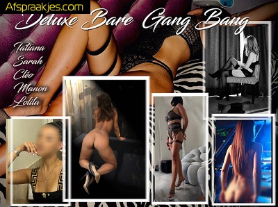 Vandaag Donderdag 25/09 - Deluxe Bare Gang Bang - Van 20 tot 23u