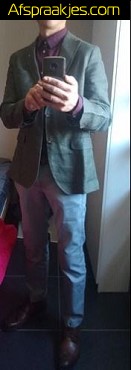 Classy Bottom heer voor nette gay of bi top heren 
