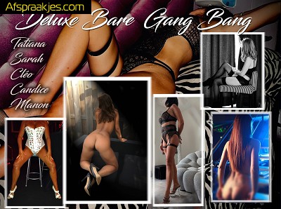 Woensdag  27/05 Deluxe Bare Gang Bang