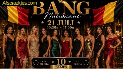 NATIONALE GANGBANG FEESTDAG 21 JULI 1030u tot 17u