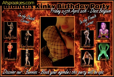 Fri 25/4 Bianca's Kinky Birthday Party - Diest 