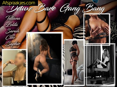 Dinsdag 03/03 - Deluxe Bare Gang Bang